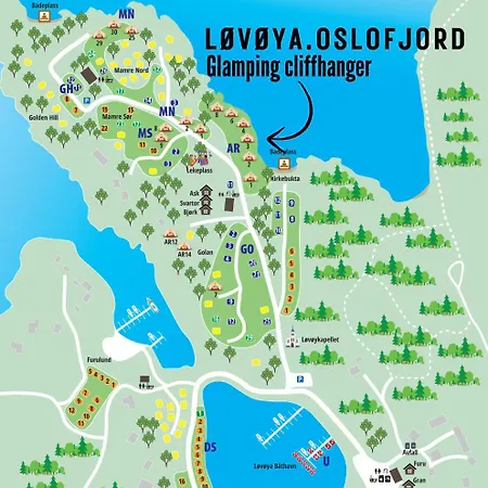 Glamping - Lovoya Oslofjord