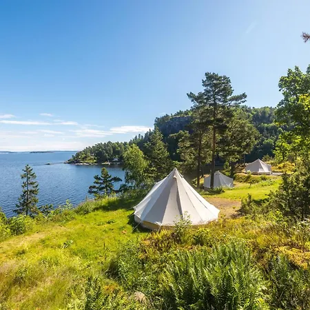 Glamping - Lovoya Oslofjord خيمة فخمة