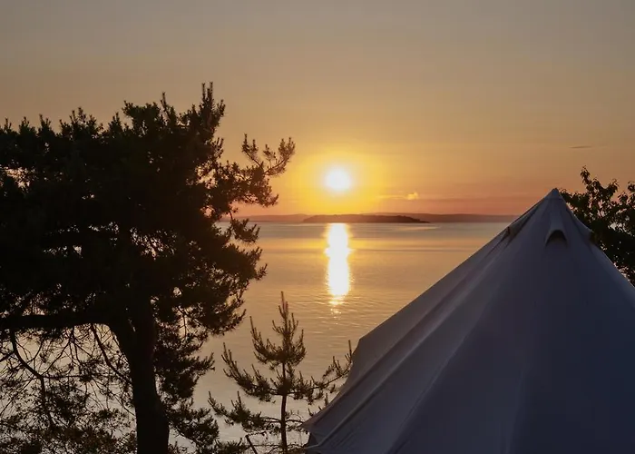 Luxussátor Glamping - Lovoya Oslofjord Horten